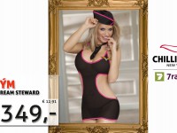 Aktuální akce - Sexy kostým - Letuška Dream Steward v růžové se slevou 39%